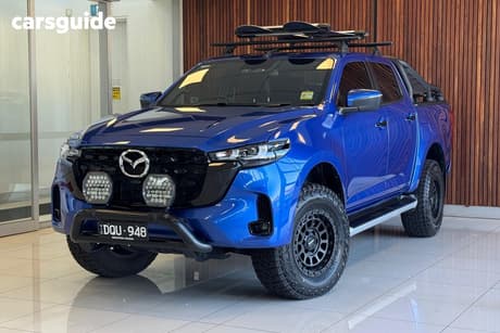 Blue 2025 Mazda BT-50 Dual Cab Pick-up Gt (4X4)