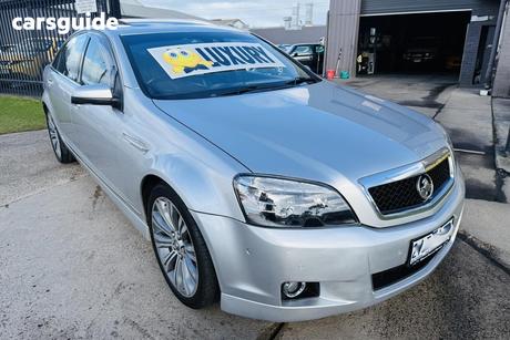 Silver 2015 Holden Caprice Sedan V (Lpg)