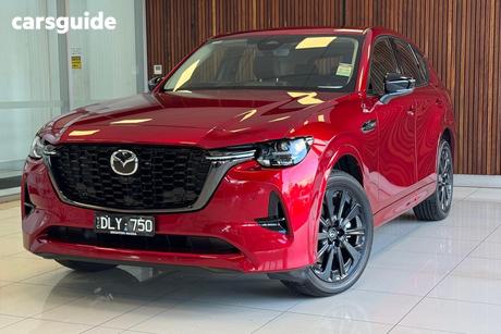 Red 2025 Mazda CX-60 Wagon P50E Gt Phev