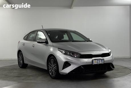 Silver 2024 Kia Cerato Hatchback Sport