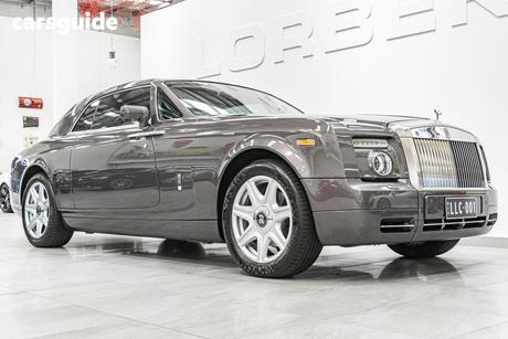 Grey 2010 Rolls-Royce Phantom Coupe Coupe