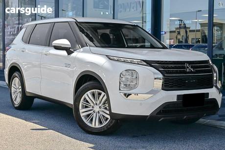 White 2024 Mitsubishi Outlander Wagon Phev Es 5 Seat (Awd)