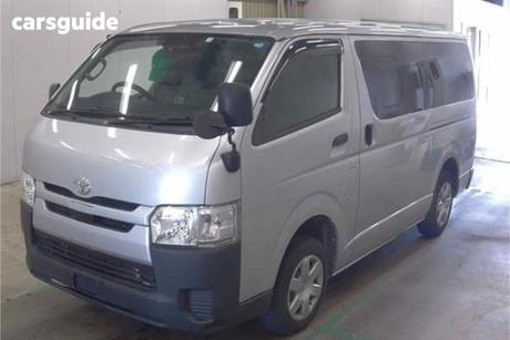 Silver 2019 Toyota HiAce Commercial GDH201
