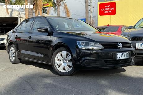 Black 2012 Volkswagen Jetta Sedan 118 Tsi