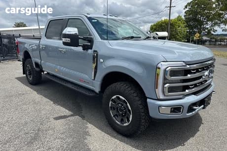 Grey 2024 Ford F250 Ute Tray PLATINUM