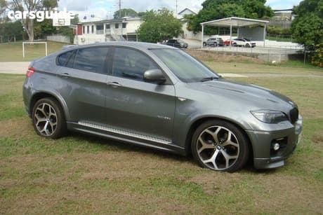 Grey 2008 BMW X6 Coupe Xdrive 35D