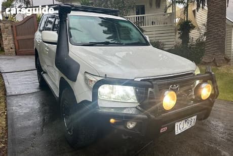 White 2012 Toyota Landcruiser Wagon Gxl (4X4)