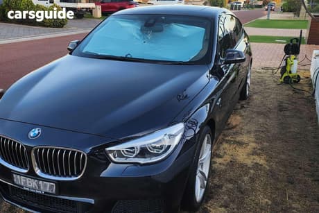 Blue 2013 BMW 530D Coupe Gran Turismo Modern Line