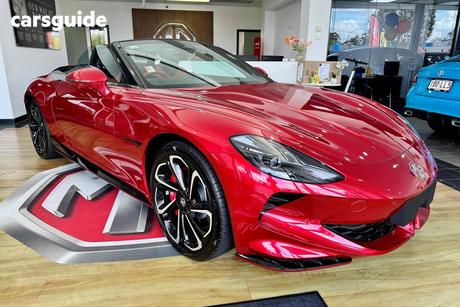 Red 2025 MG Cyberster Convertible 77Kwh Awd