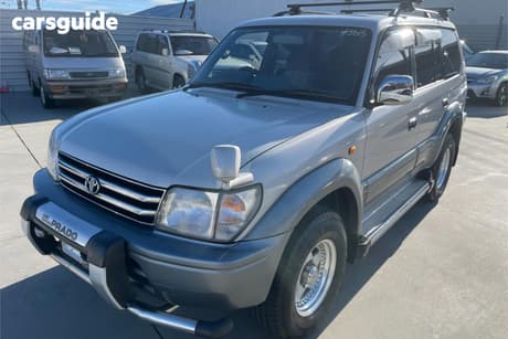 Silver 1996 Toyota Landcruiser Prado SUV VX GRANDE 4X4