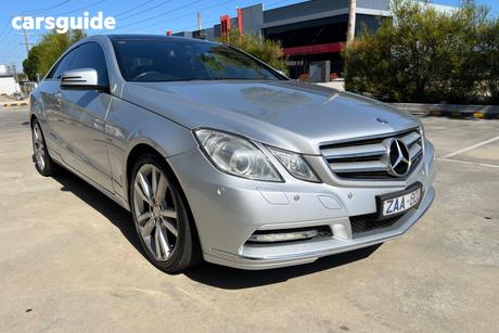 Silver 2012 Mercedes-Benz E250 Coupe Avantgarde B.E