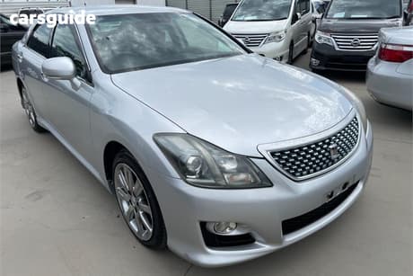 Silver 2008 Toyota Crown Sedan ATHLETE