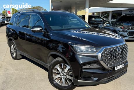 Black 2023 Ssangyong Rexton Wagon Ultimate (4Wd)