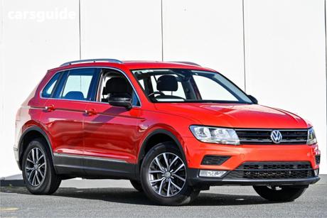 Orange 2016 Volkswagen Tiguan Wagon 132 Tsi Comfortline