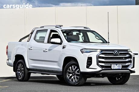 White 2022 LDV T60 Double Cab Utility Max Pro (4X4)