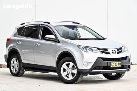 Silver 2014 Toyota RAV4 Wagon Gxl (2Wd)