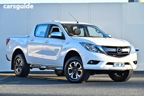 White 2017 Mazda BT-50 Freestyle Utility Xtr (4X4)