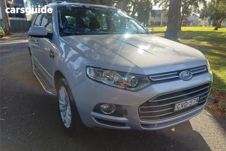 Silver 2011 Ford Territory Wagon Ts (Rwd)