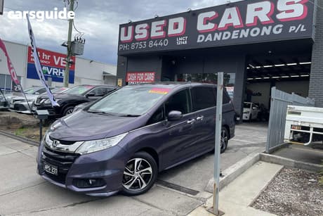 Purple 2017 Honda Odyssey Wagon Vti-L