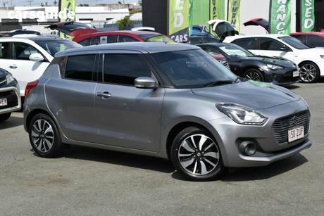 Silver 2018 Suzuki Swift Hatchback Glx Turbo