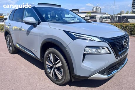 Grey 2025 Nissan X-Trail Wagon Ti (4Wd) E-Power (Hybrid)