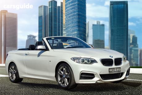 White 2016 BMW M235I Convertible