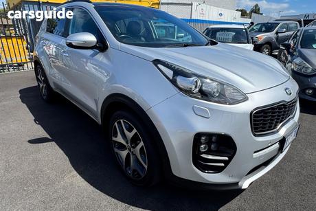 Silver 2017 Kia Sportage Wagon Gt-Line (Awd)