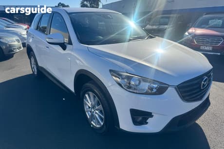 White 2016 Mazda CX-5 Wagon Maxx Sport (4X4)