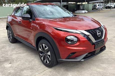 Orange 2024 Nissan Juke Hatchback St+