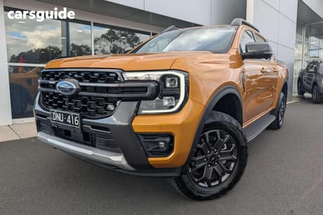 Yellow 2024 Ford Ranger Double Cab Pick Up Wildtrak 2.0 (4X4)