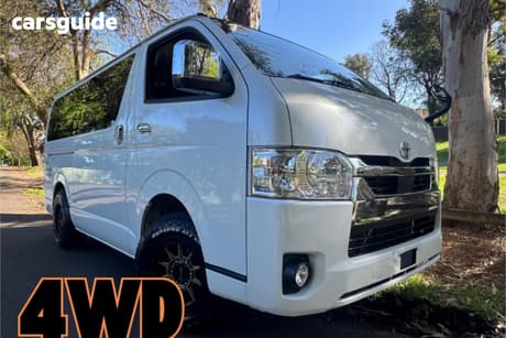 White 2020 Toyota HiAce Commercial SUPER GL 4WD