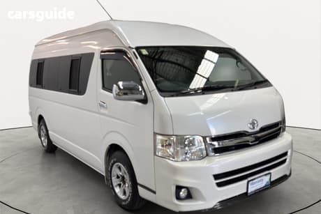 White 2012 Toyota HiAce Commercial HIACE CAMPER