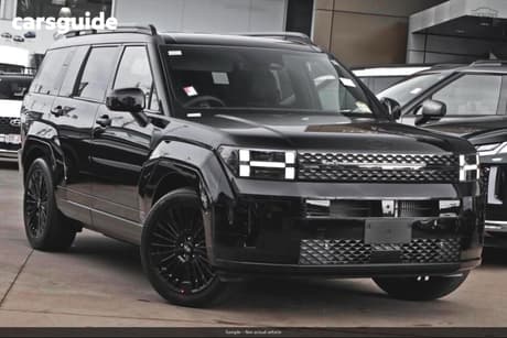 Black 2025 Hyundai Santa FE Wagon Calligraphy (7 Seat) (Blk Int)