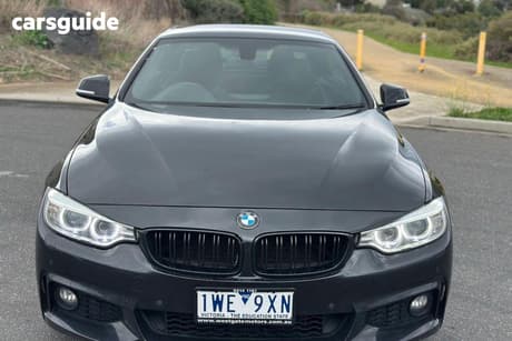 Black 2014 BMW 428I Convertible Modern Line