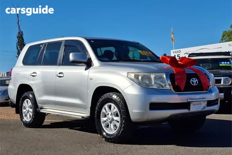 Silver 2011 Toyota Landcruiser Wagon Gxl (4X4)