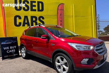 Red 2018 Ford Escape SUV TREND