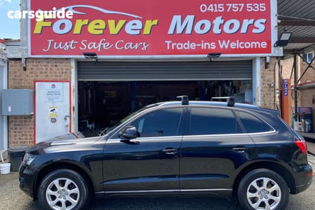 Black 2012 Audi Q5 Wagon 2.0 Tfsi Quattro