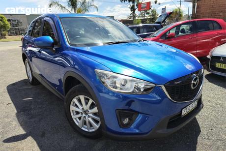 Blue 2012 Mazda CX-5 Wagon Maxx Sport (4X4)