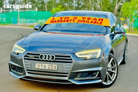 Grey 2018 Audi A4 Sedan 2.0 Tfsi Quattro S Tronic S Ln