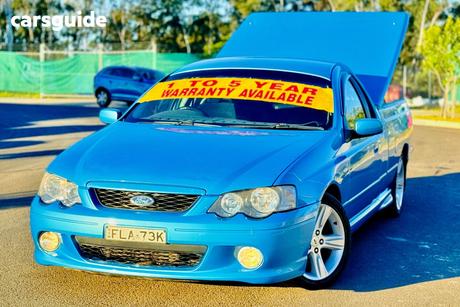 Blue 2005 Ford Falcon Utility Xr6T