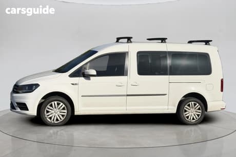 White 2016 Volkswagen Caddy Wagon Maxi Trendline Tsi220