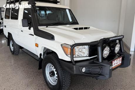 White 2022 Toyota Landcruiser Lc78 Workmate (2 Seats)