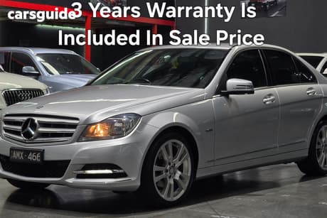 Silver 2012 Mercedes-Benz C250 Sedan Cdi Elegance Be
