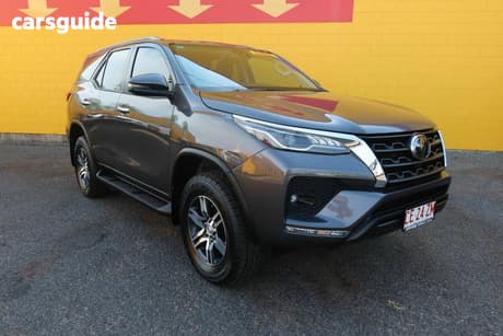 Grey 2021 Toyota Fortuner Wagon Gxl