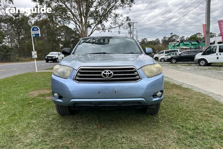 Blue 2009 Toyota Kluger Wagon Kx-S (Fwd)