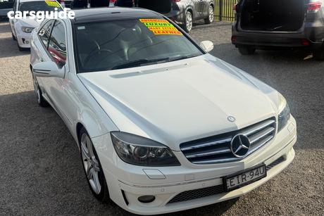 White 2011 Mercedes-Benz CLC-Class Coupe 200 KOMPRESSOR 203 MY11