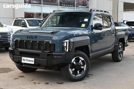 Blue 2025 Kia Tasman Double Cab Pick Up X-Line (4X4) (0.9T) Bdy Fender