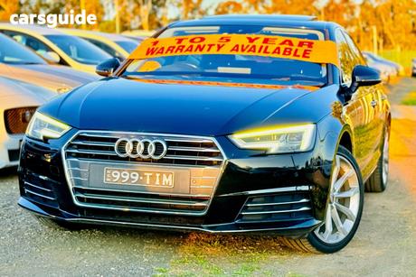 Black 2017 Audi A4 Sedan 1.4 Tfsi S Tronic S Line