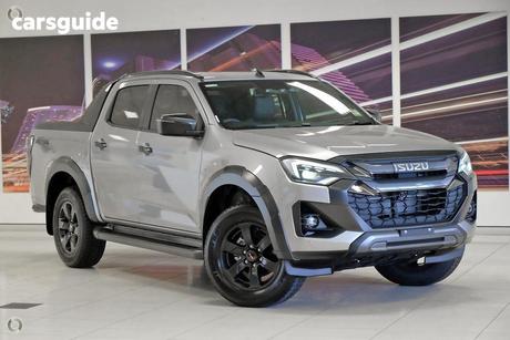 Silver 2025 Isuzu D-MAX Crew Cab Utility X-Terrain (4X4)