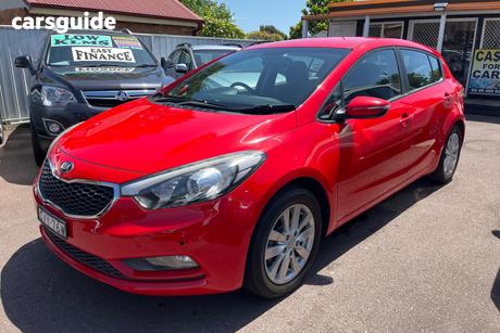 Red 2014 Kia Cerato Hatchback S Premium